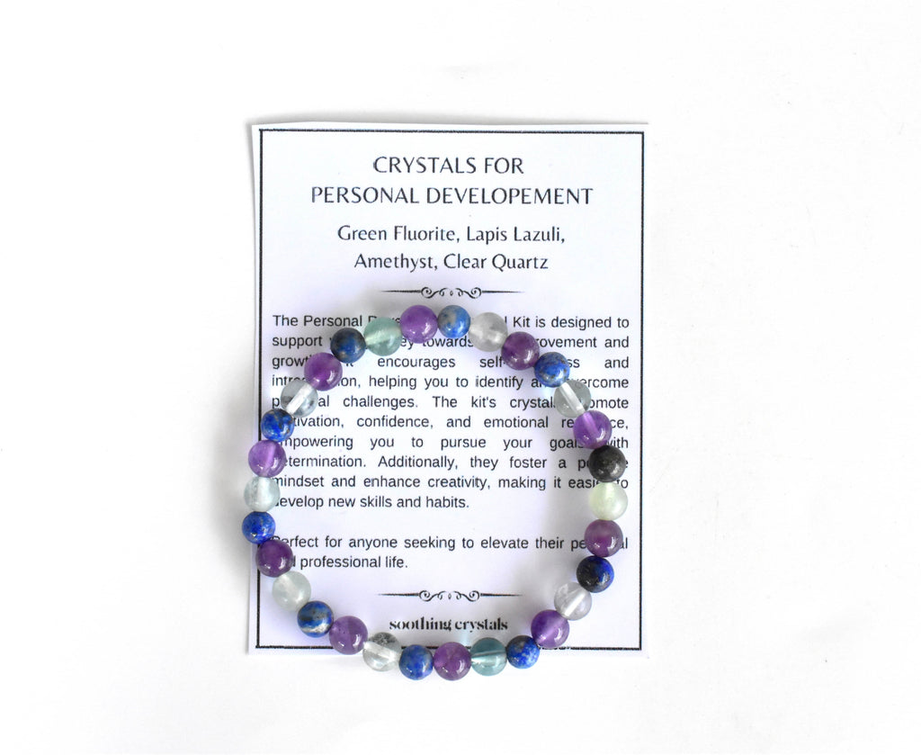 PERSONAL DEVELOPMENT Crystal Bracelet, Crystals for Student