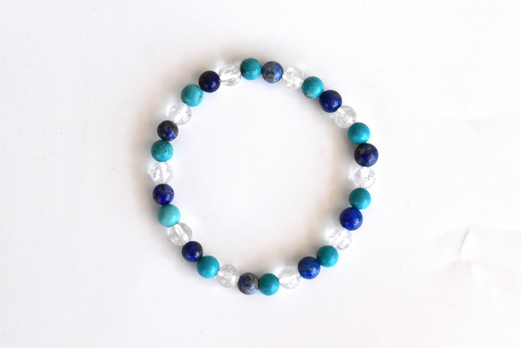 Enhance Logic, Efficiency & Social Communication Crystal Bracelet.