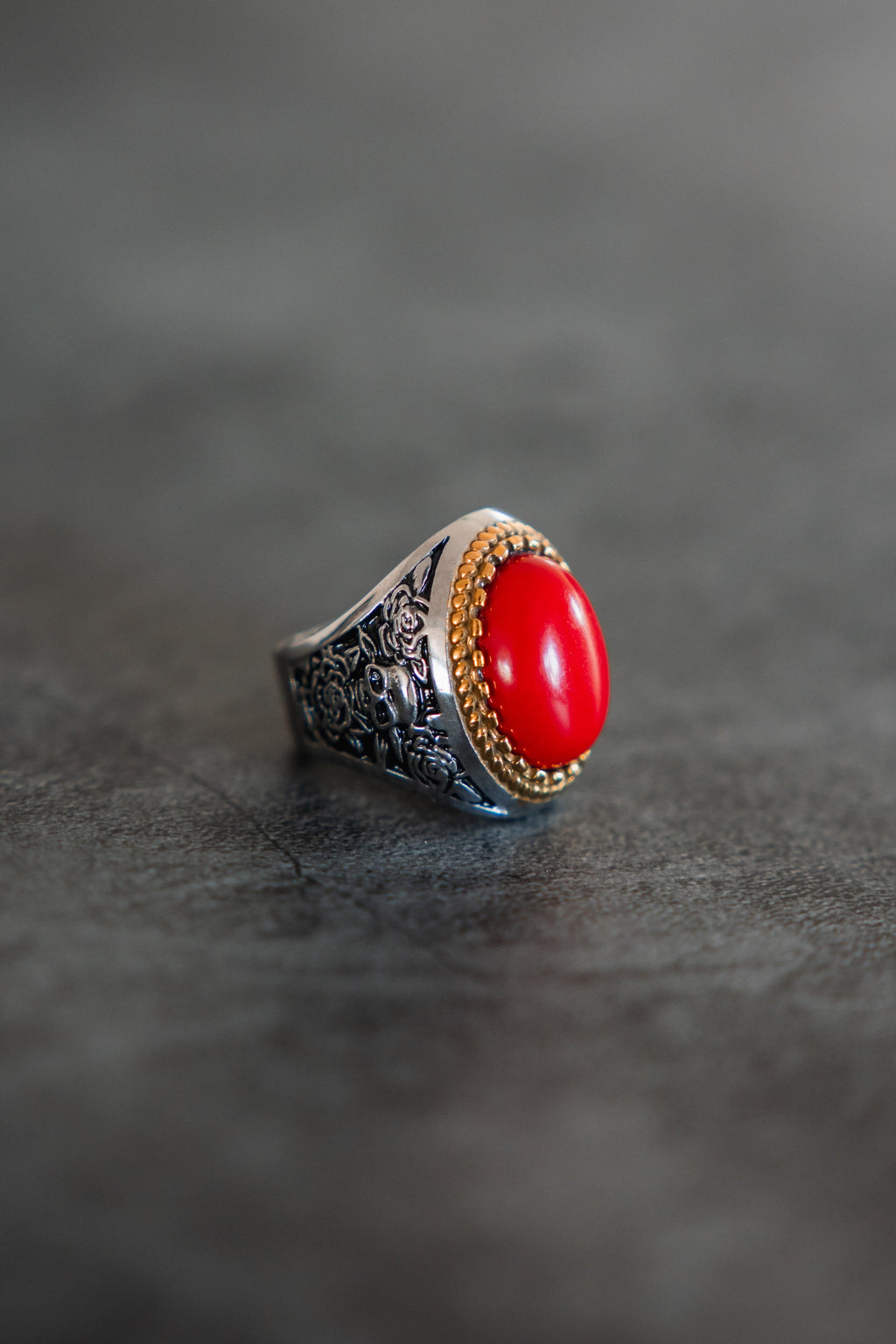 Burning Rose Ring | jewelry | Wiccan Center