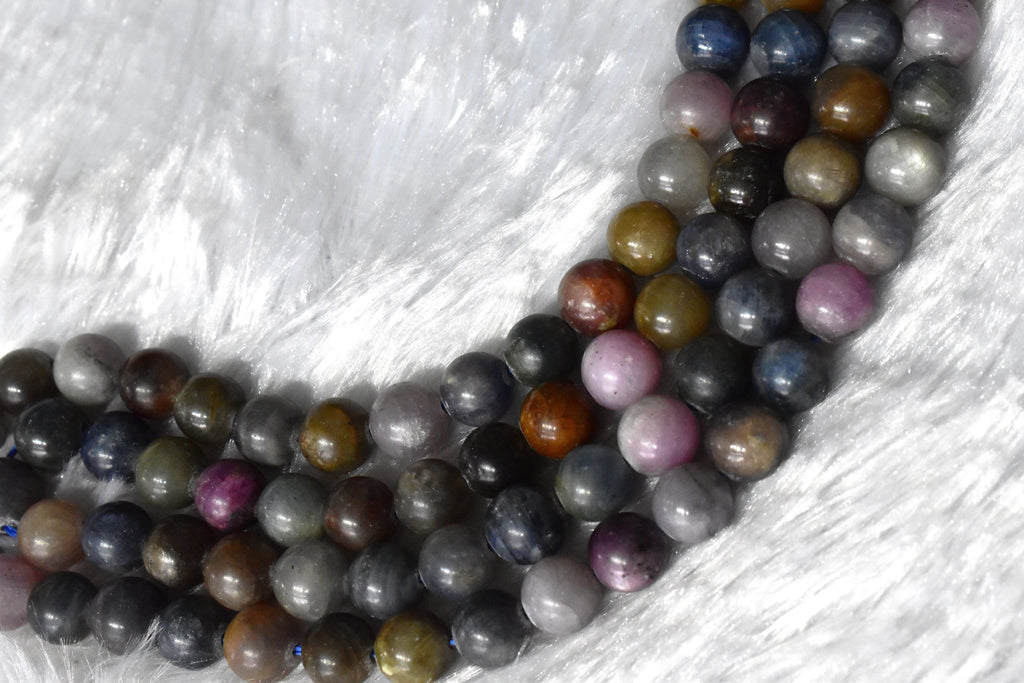Multi Sapphire Gemstone Beads, Crystal Beads for Jewelry