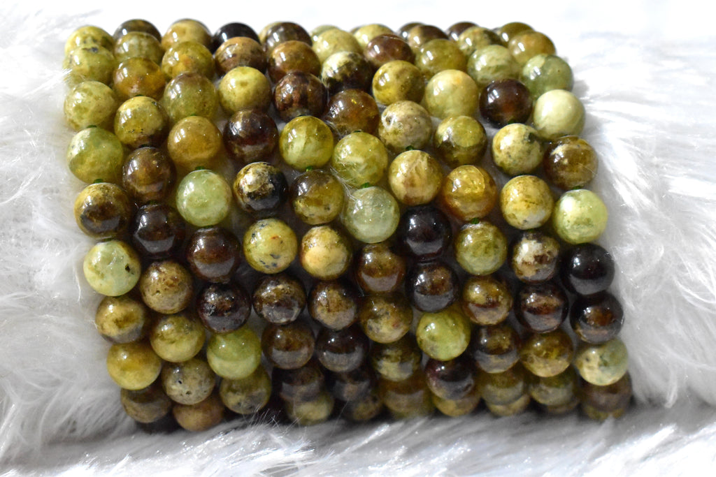 Green Tourmaline Gemstone Beads, Crystal Beads for Jewelry | | Wiccan Center
