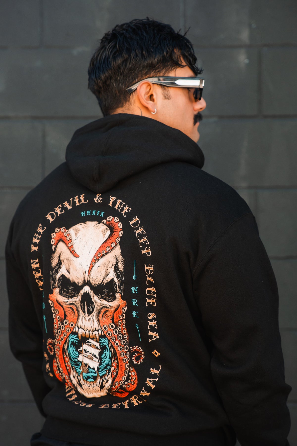 Between the Devil & The Deep Blue Sea Hoodie | | Wiccan Center