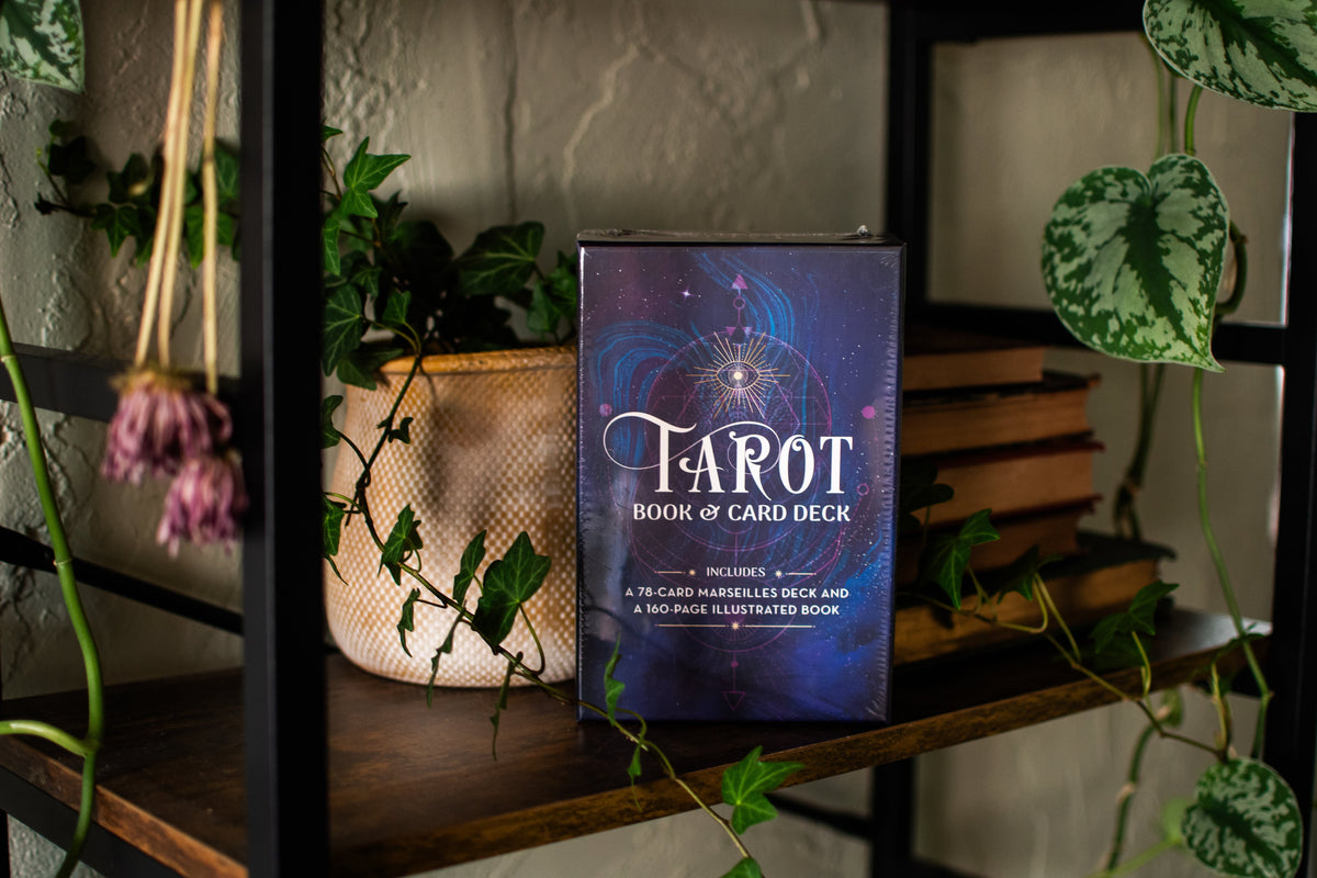 Tarot Book & Card Deck: Includes a 78-Card Marseilles Deck and a 160-Page Illustrated Book (Sirius Oracle Kits) | Alice Ekrek | Wiccan Center