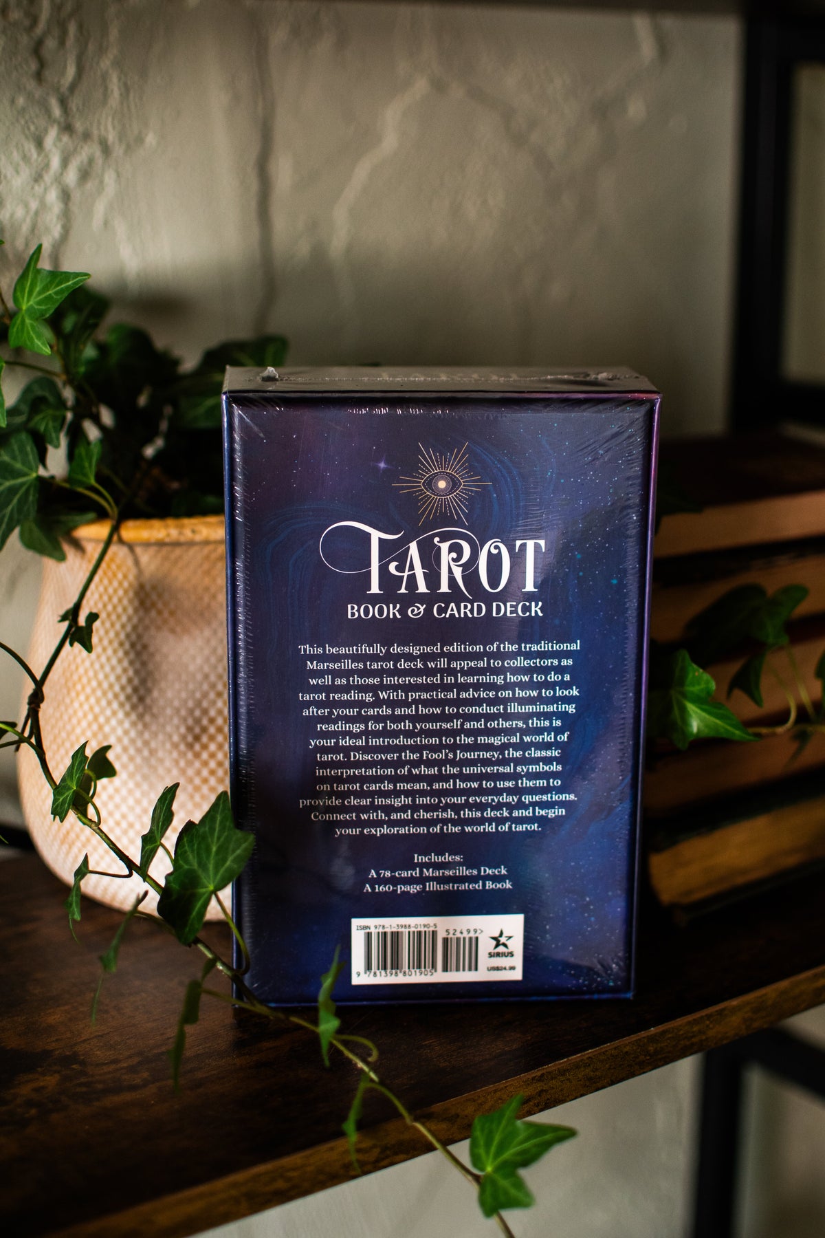 Tarot Book & Card Deck: Includes a 78-Card Marseilles Deck and a 160-Page Illustrated Book (Sirius Oracle Kits) | Alice Ekrek | Wiccan Center