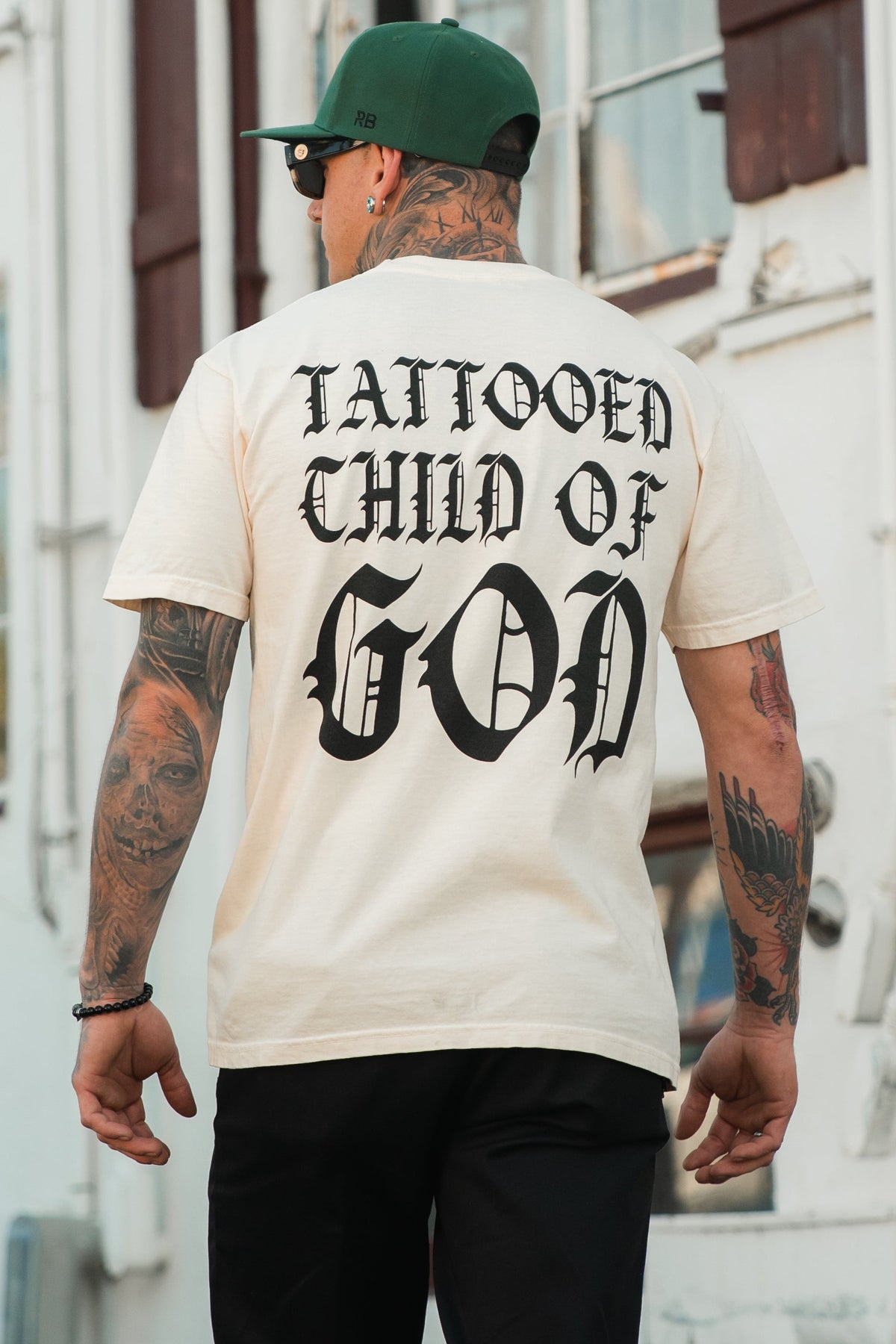 Tattooed Child of God Premium Ivory T-Shirt | | Wiccan Center