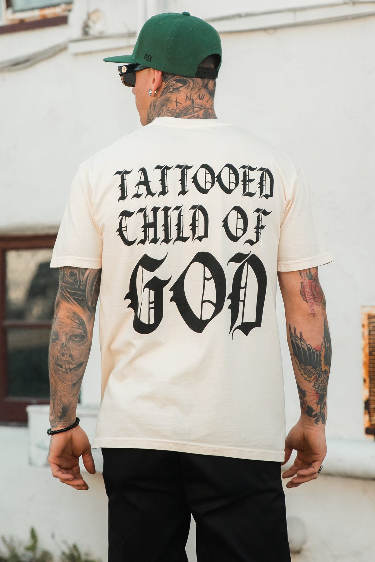 Tattooed Child of God Premium Ivory T-Shirt | | Wiccan Center