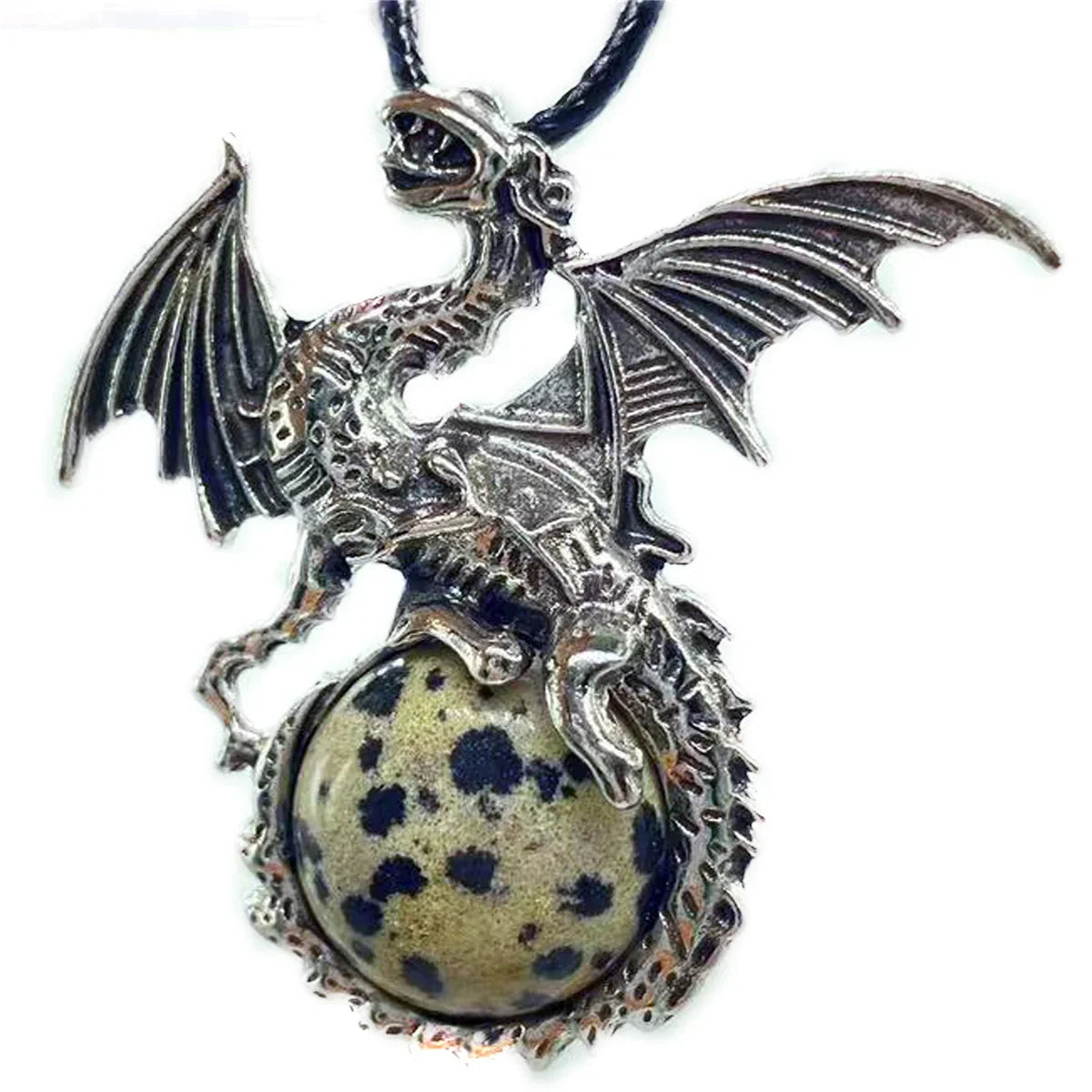 Crystal Circle Dragon Necklaces | necklace | Wiccan Center
