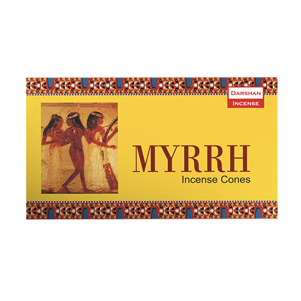 Darshan Myrrh Incense Cones | Incense | Wiccan Center