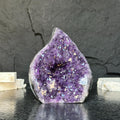 Decorating with crystals, amethyst flame | Rocks & Geodes | Wiccan Center