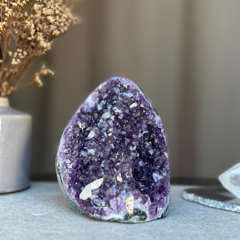 Deep Purple Amethyst Stone | Amethyst Geodes | Wiccan Center