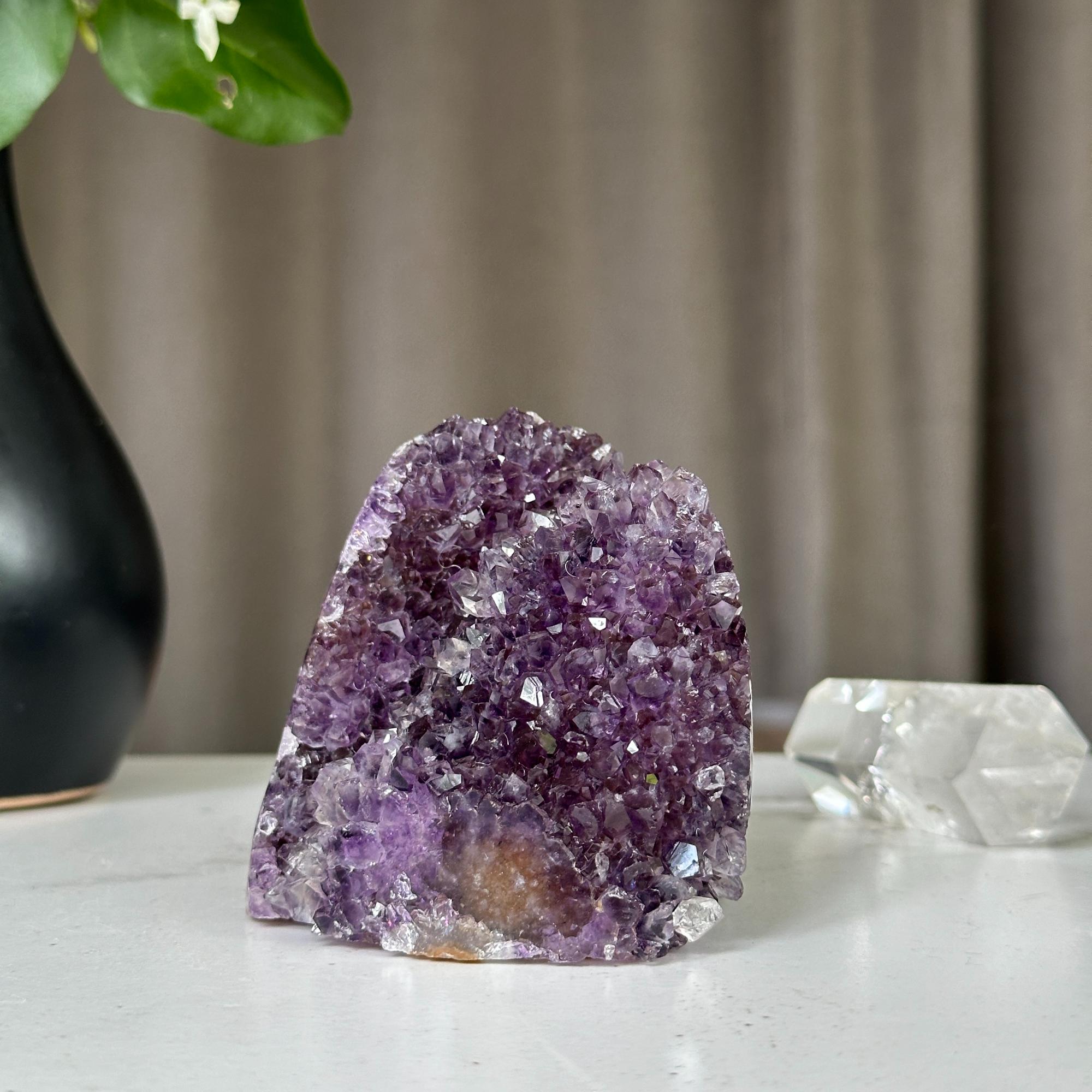 Deep purple amethyst, Uruguayan amethyst, anxiety relief stone | Amethyst Geodes | Wiccan Center
