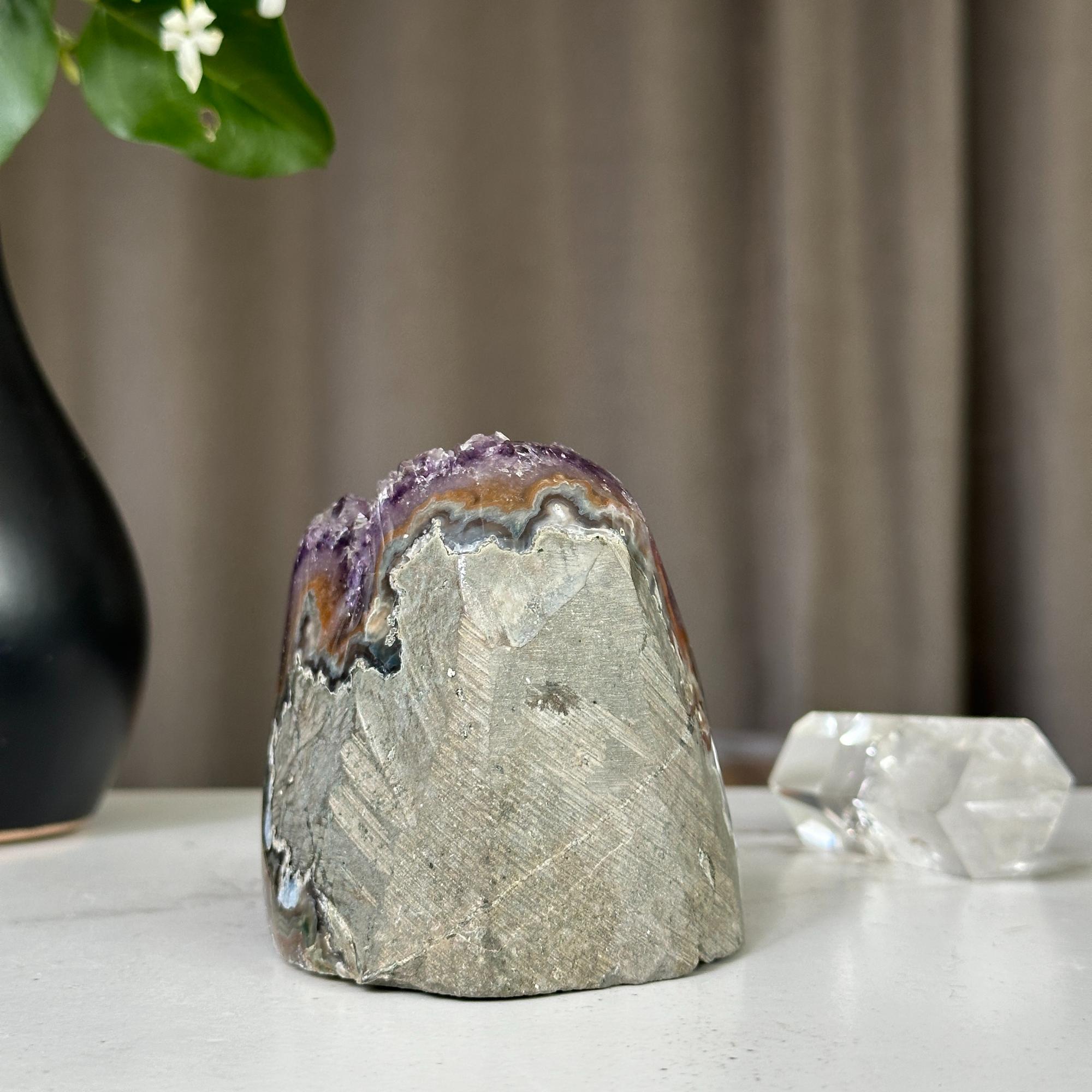 Deep purple amethyst, Uruguayan amethyst, anxiety relief stone | Amethyst Geodes | Wiccan Center