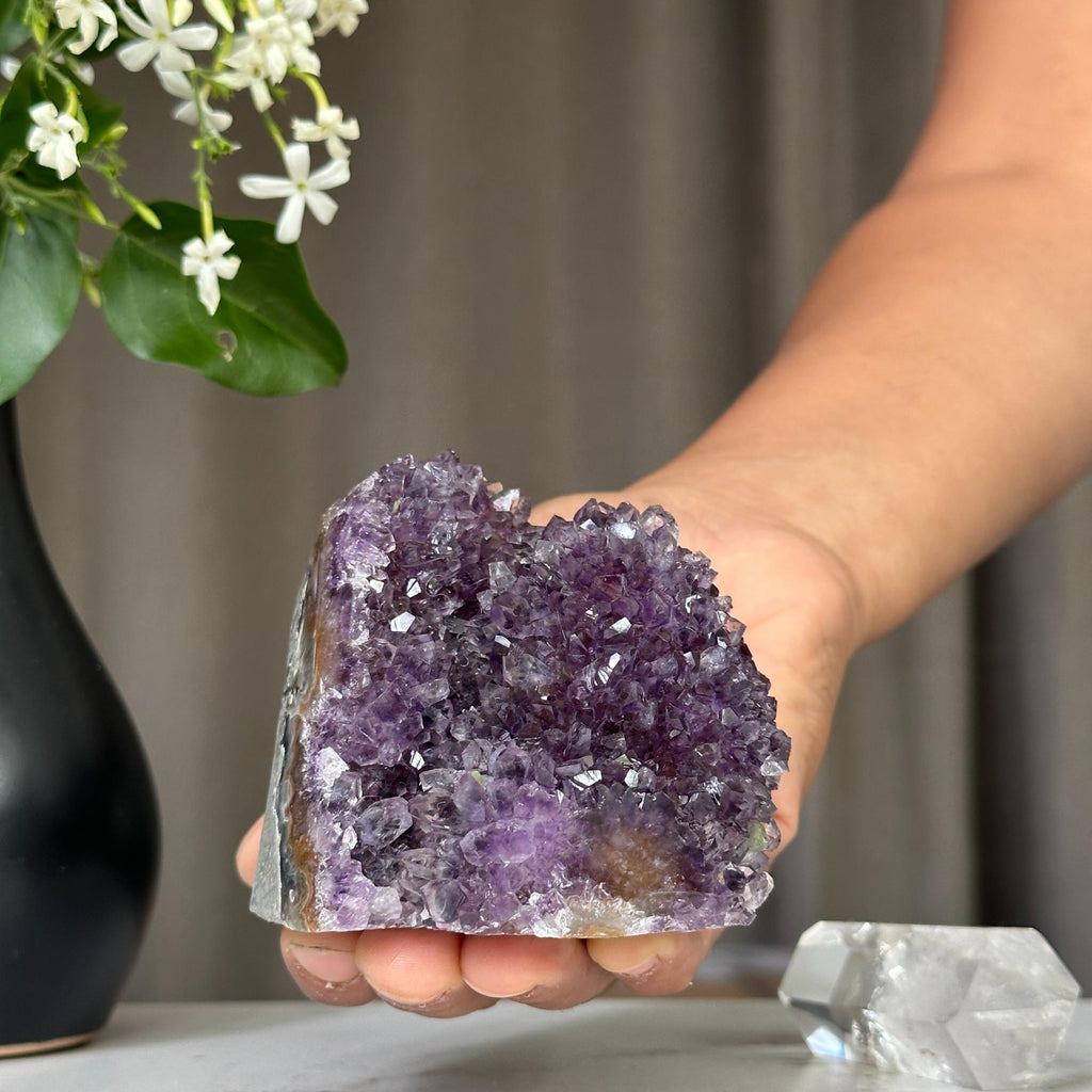 Deep purple amethyst, Uruguayan amethyst, anxiety relief stone | Amethyst Geodes | Wiccan Center