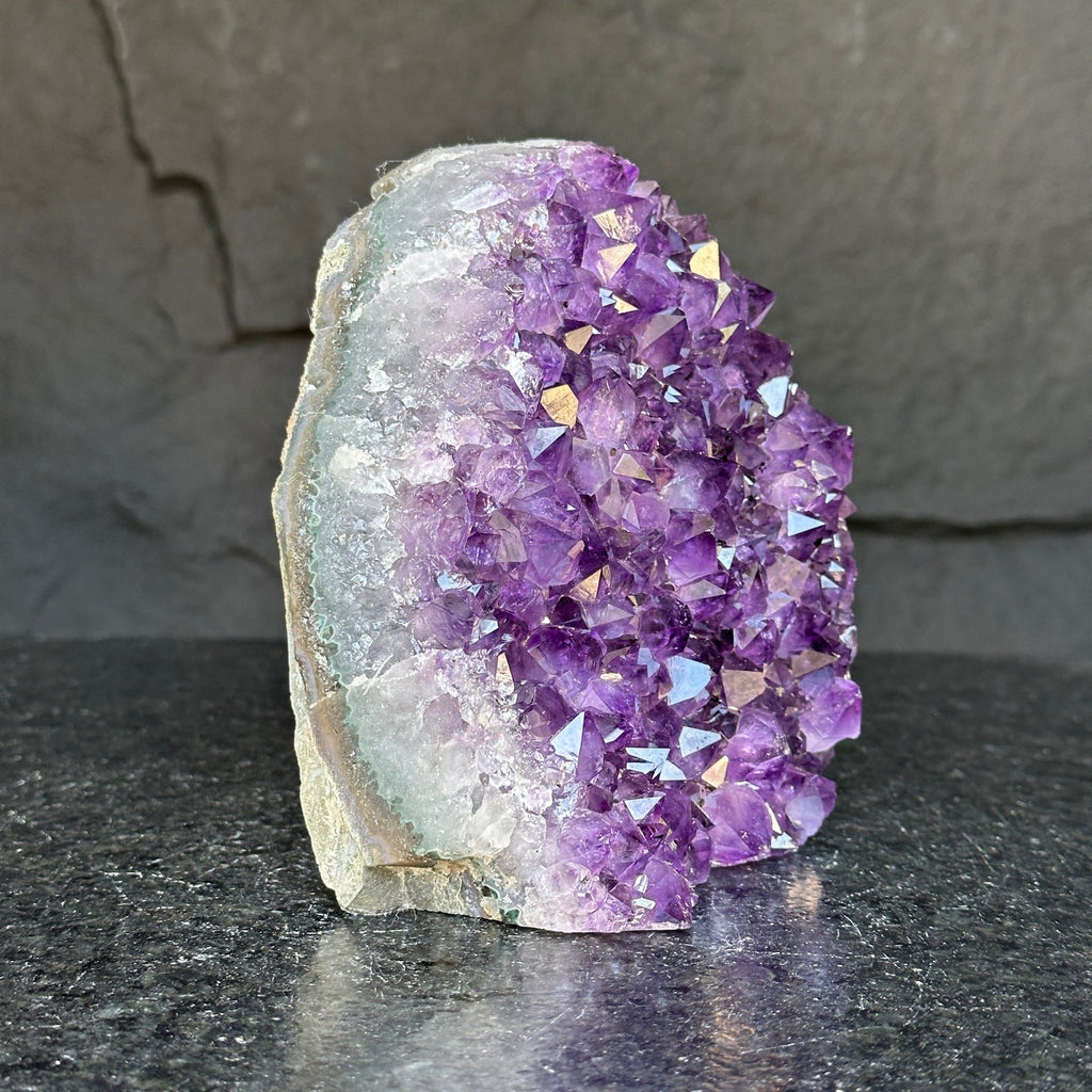 Deep purple amethyst cathedral, 2LB amethyst crystal | Amethyst Geodes | Wiccan Center