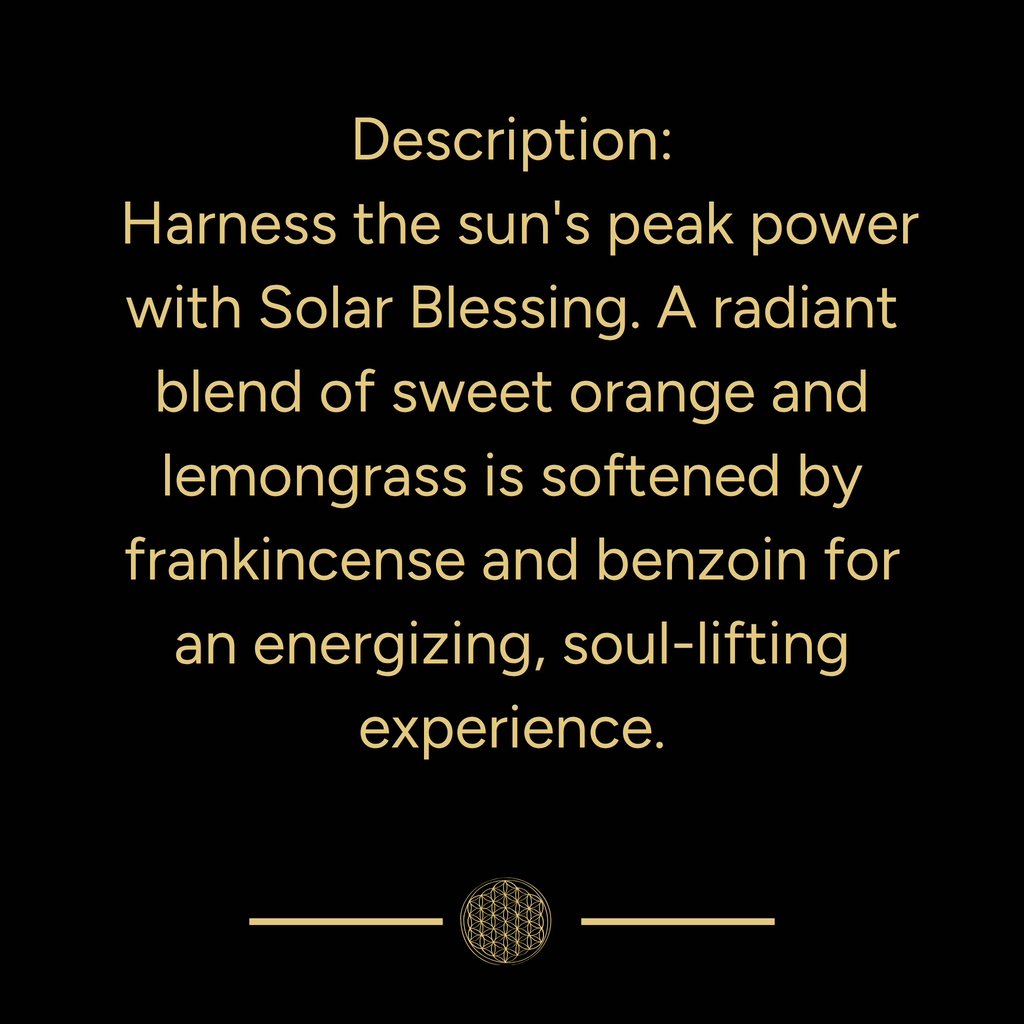 Solar Blessing Ritual Mist | Litha | 4oz | Ritual Mist | Wiccan Center