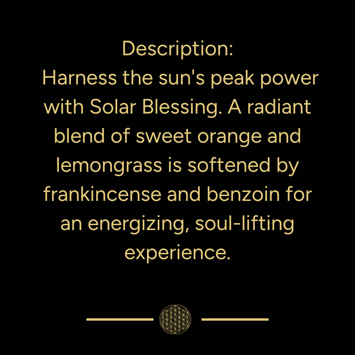 Solar Blessing Ritual Mist | Litha | 4oz