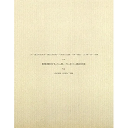 Beelzebub's Tales to His Grandson: Typescript Facsimile - Paperback | Books | Wiccan Center