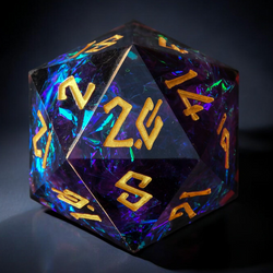 Disenchanted Resin 30mm D20 | Resin | Wiccan Center