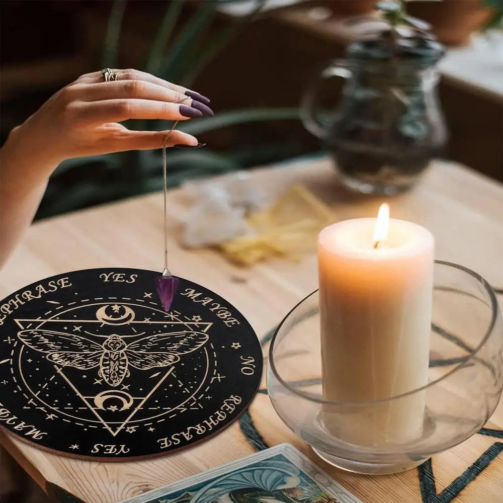 Wooden Pendulum Boards | Pendulum Board | Wiccan Center