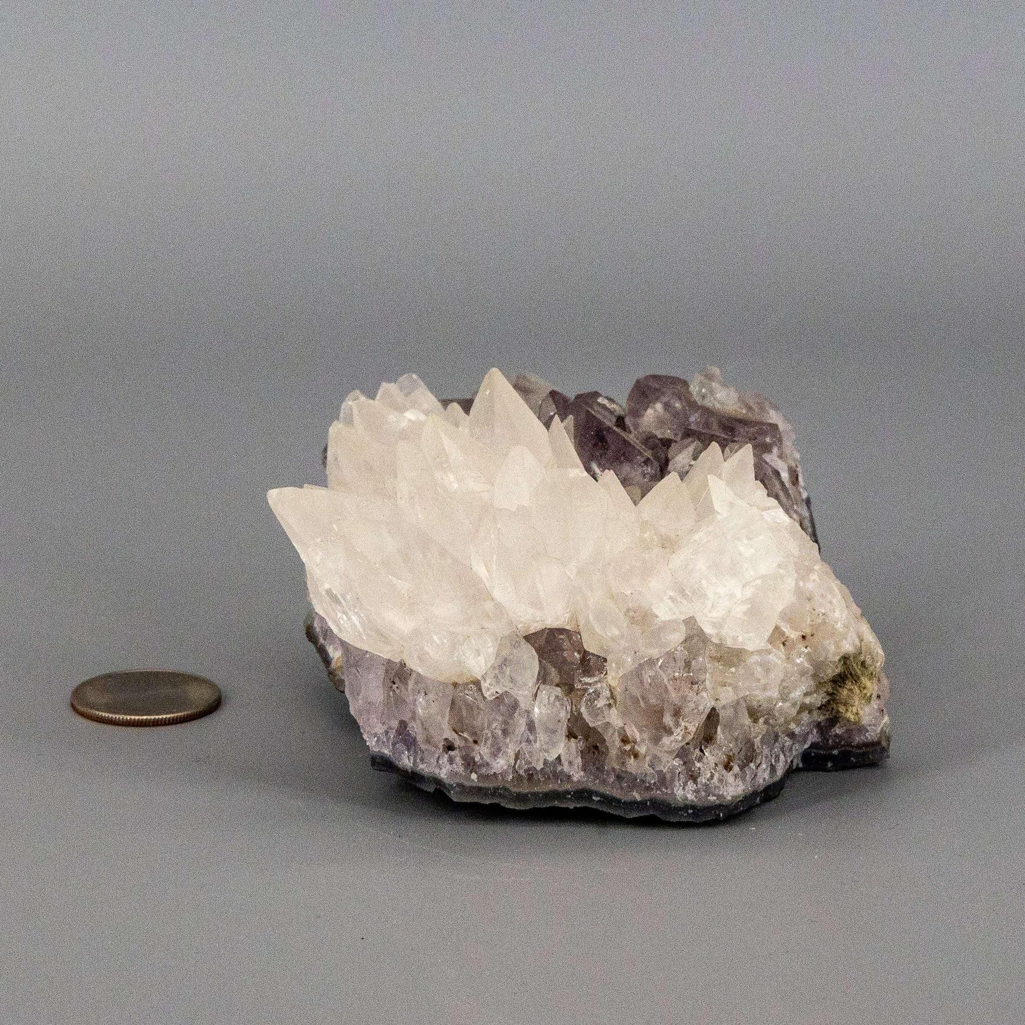 Dogtooth Calcite "Flower" Amethyst Cluster