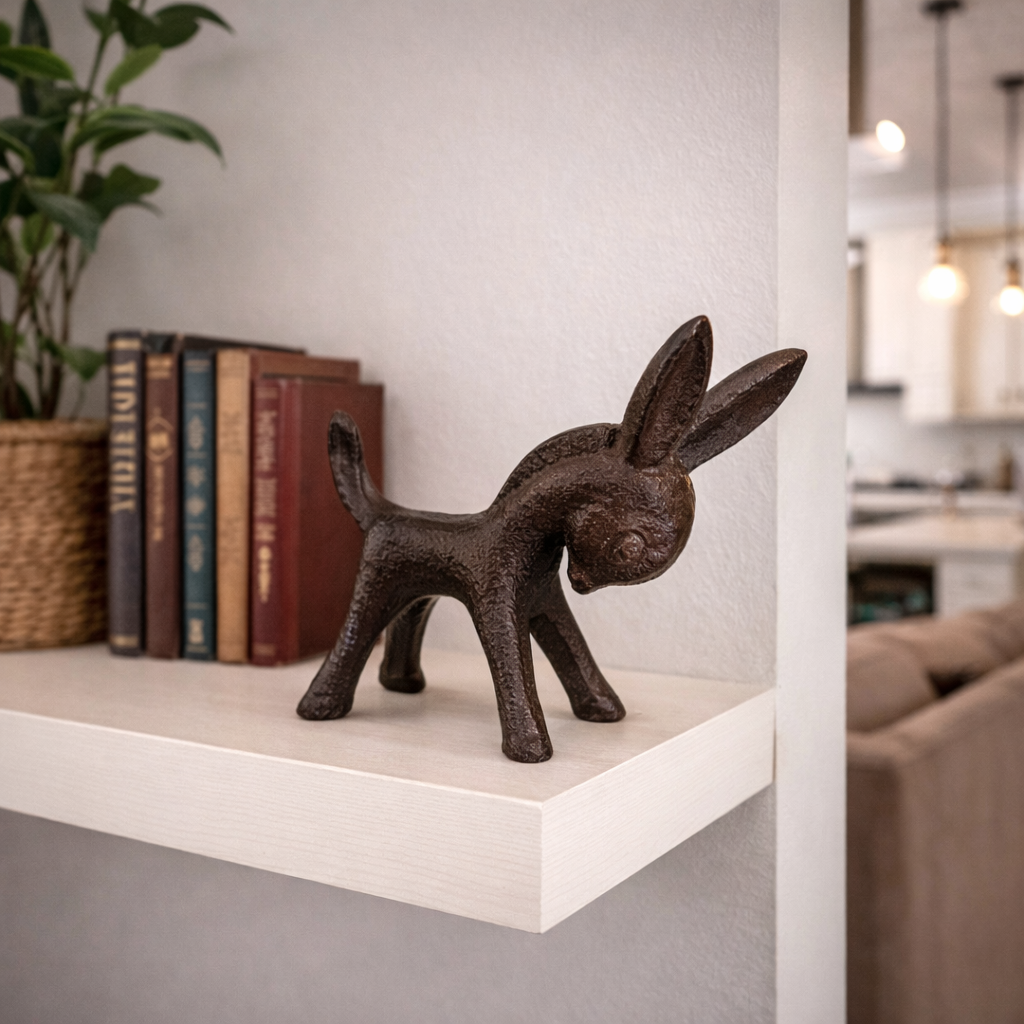 Cast Iron Donkey Figurine | | Wiccan Center