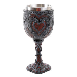 Double Dragon Goblet | Goblet | Wiccan Center