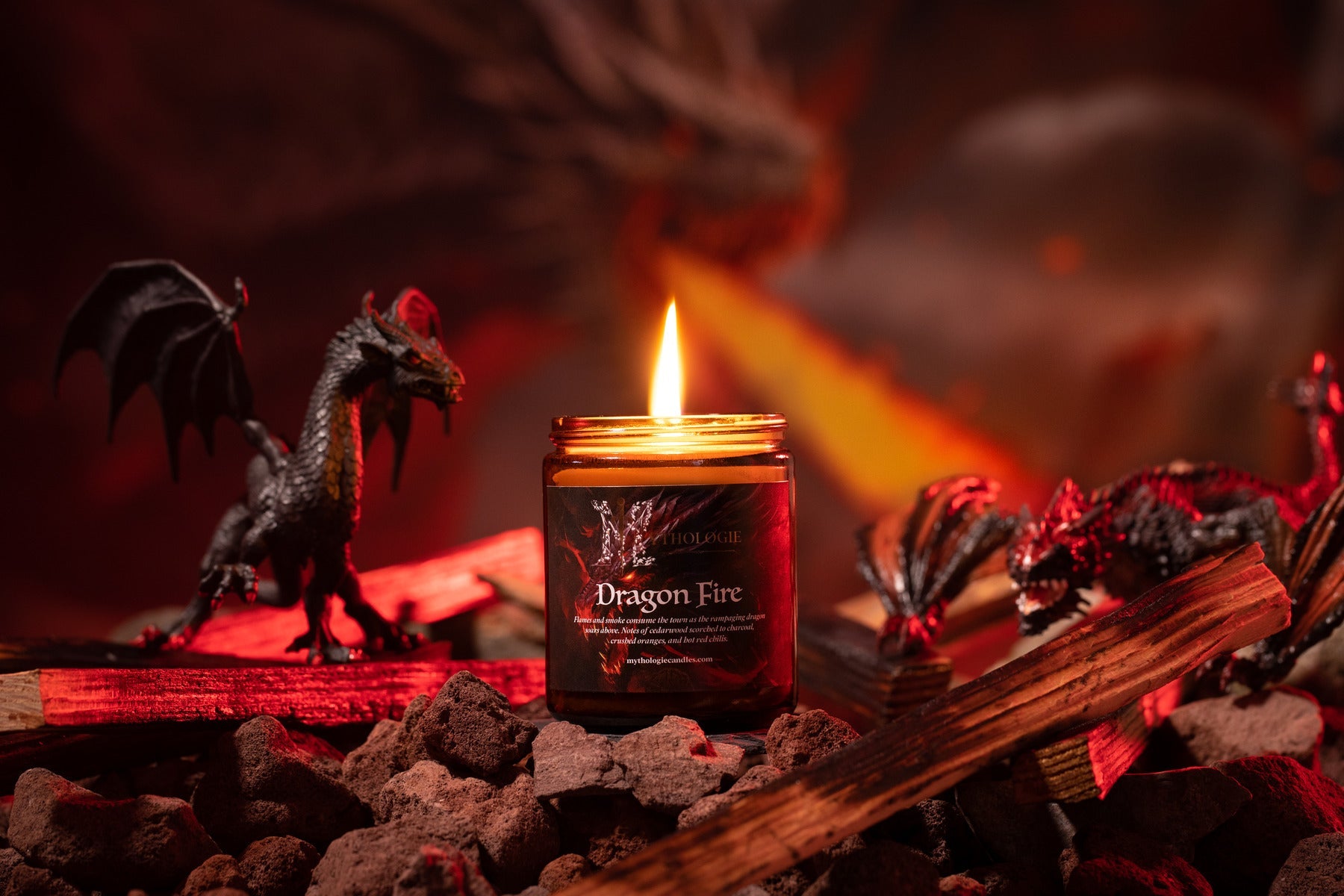 Dragon Fire | Candle | Wiccan Center