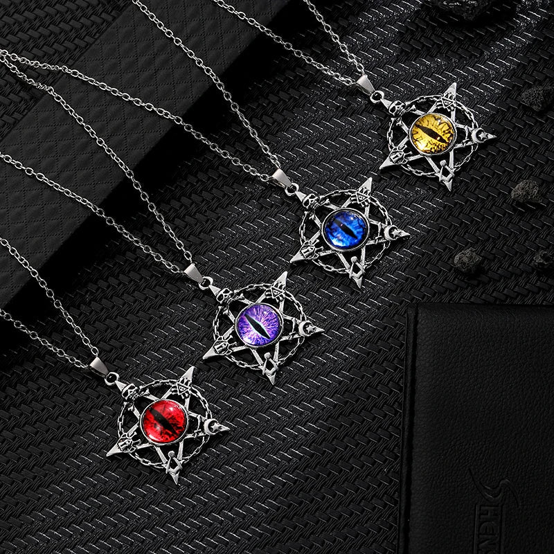 Dragon Eye Pentacle Necklaces | necklace | Wiccan Center
