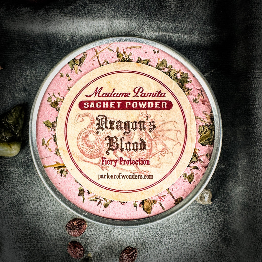 Dragon's Blood Sachet Powder by Madame Pamita | Sachet Powder | Wiccan Center