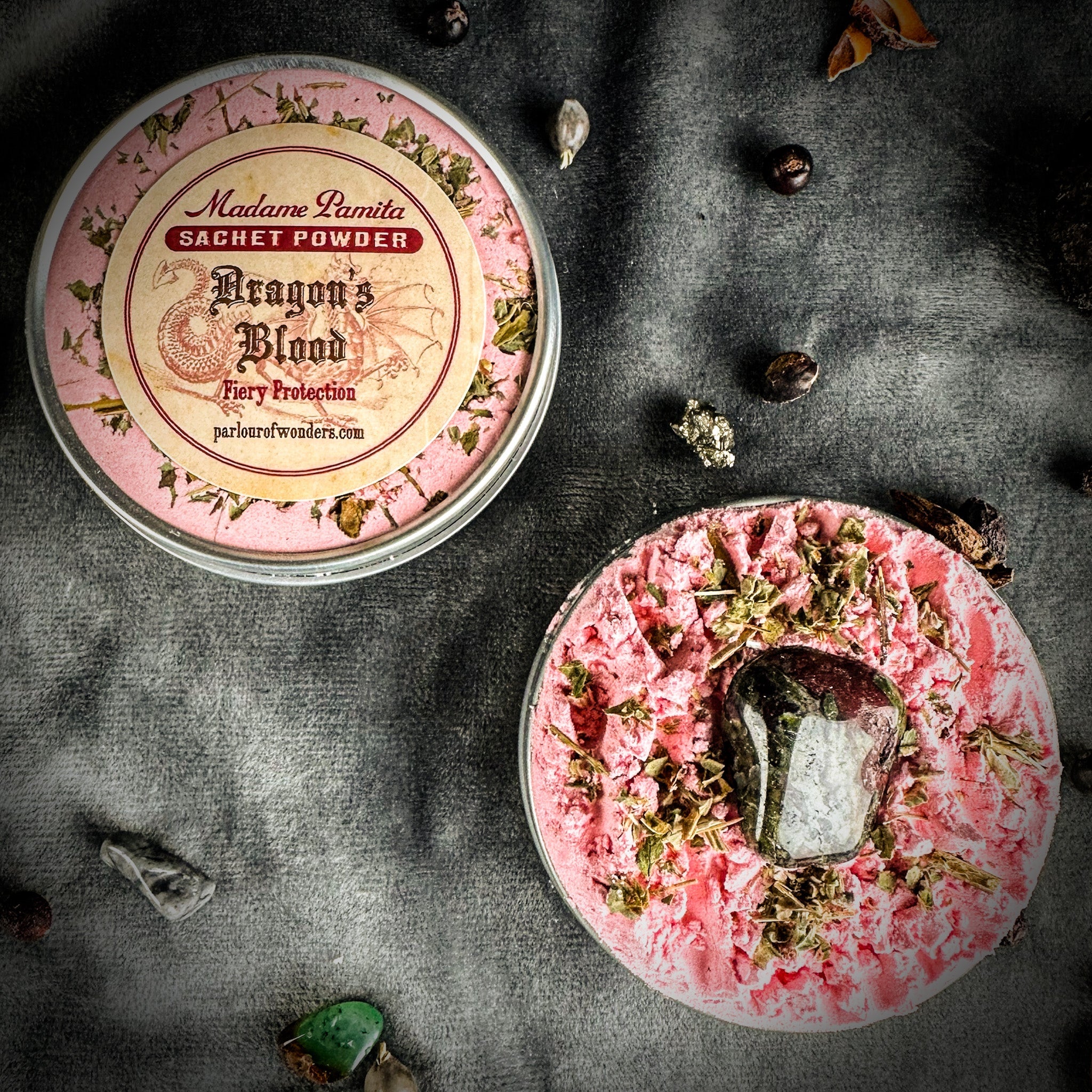 Dragon's Blood Sachet Powder by Madame Pamita | Sachet Powder | Wiccan Center