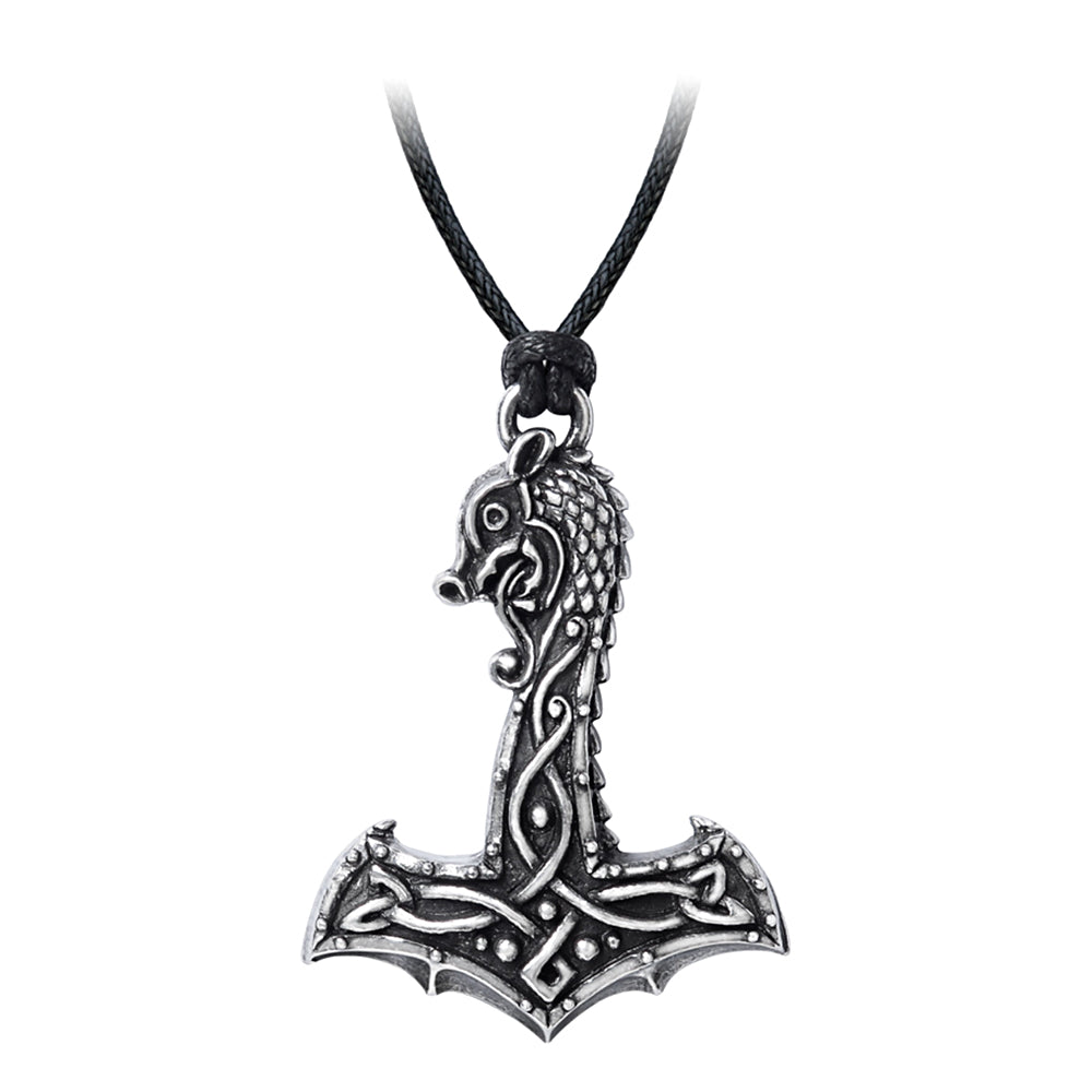 Drakkar Hammer Pendant - Alchemy of England | Pendant | Wiccan Center