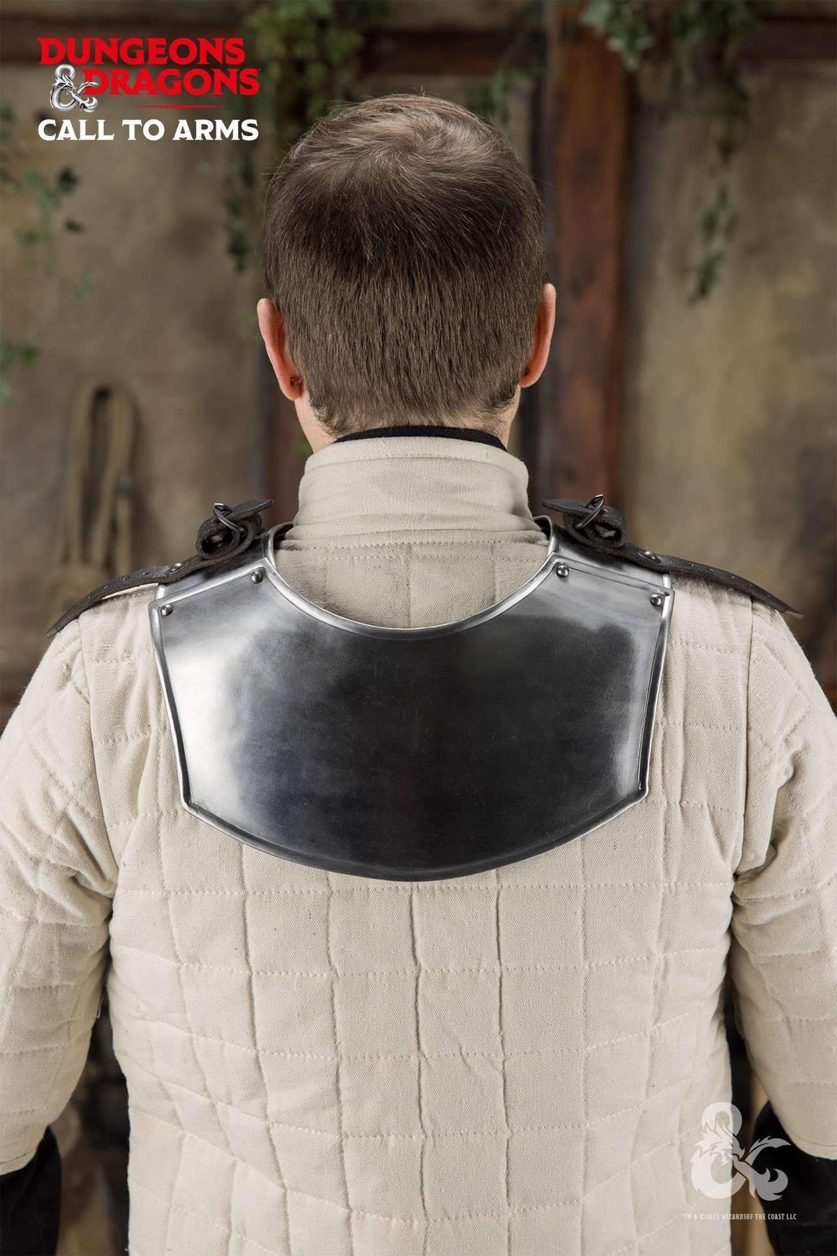 Dungeons & Dragons Steel Gorget polished