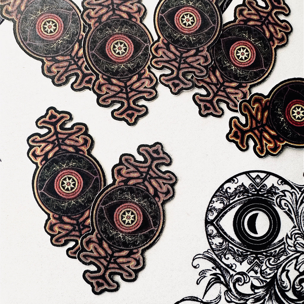 **NEW** Sticker - Protection Sigil (“Xian Evil Eye”)