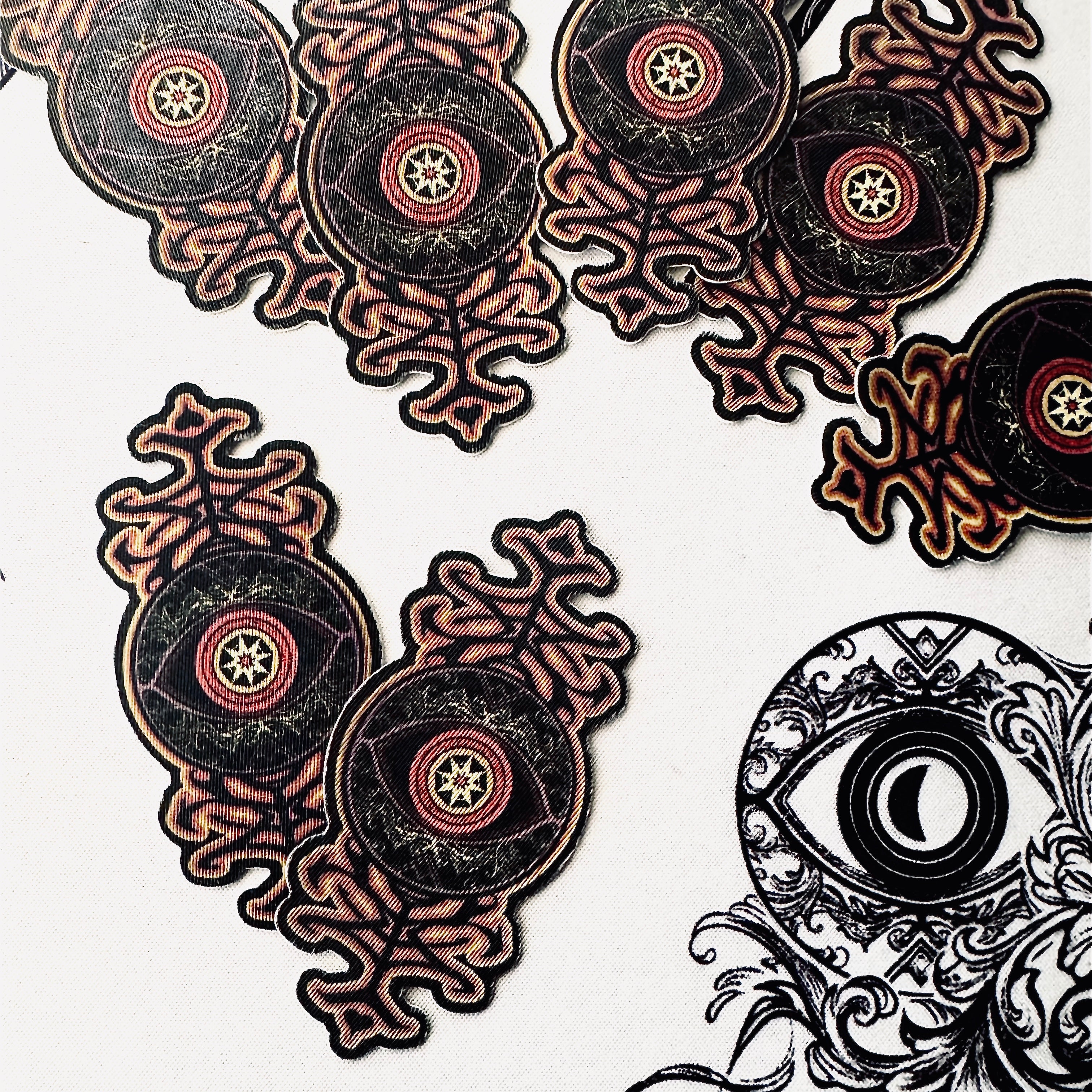 **NEW** Sticker - Protection Sigil (“Xian Evil Eye”)