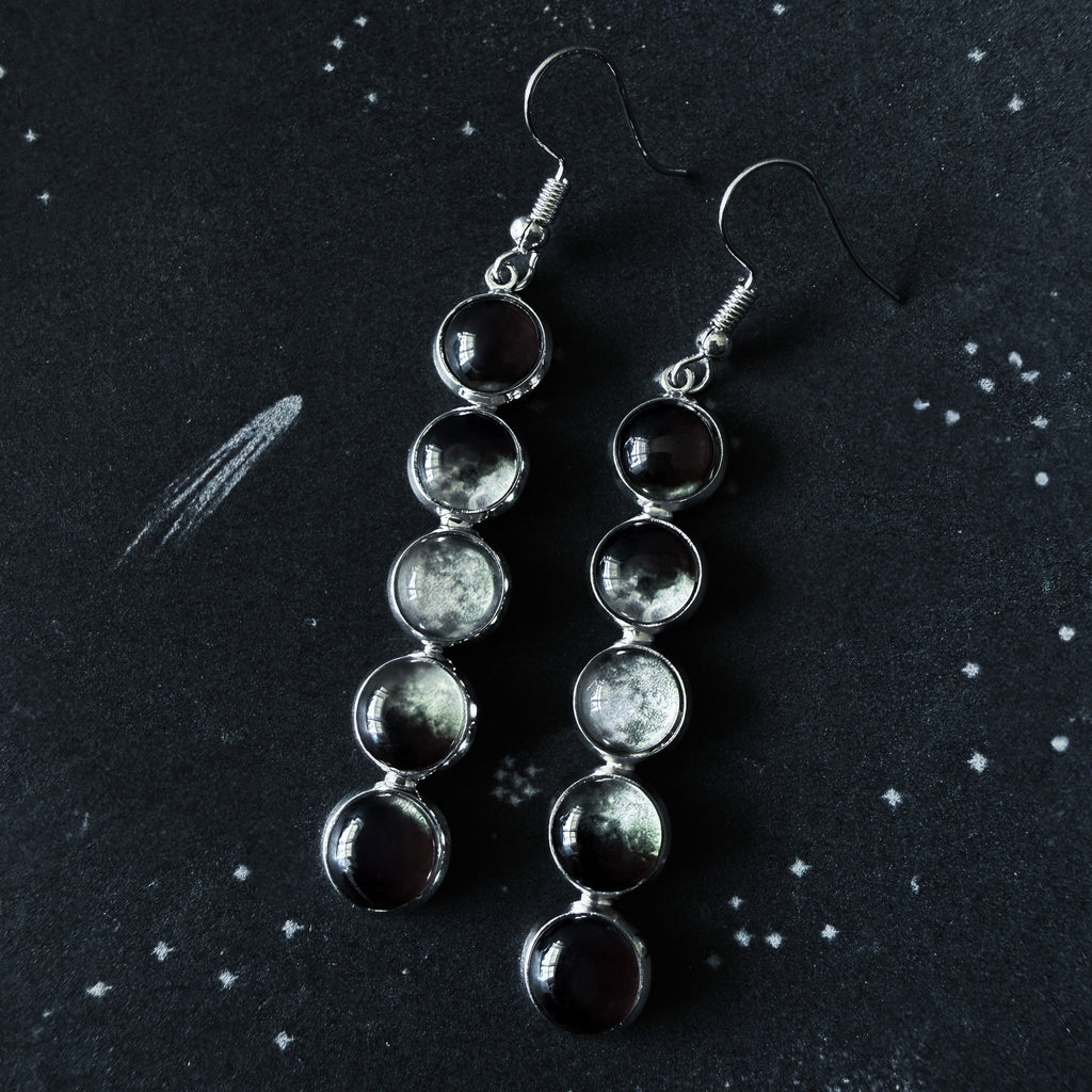Moon Phase Earrings | Earrings | Wiccan Center