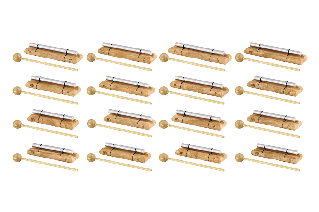 16 Energy Chimes Complete Planetary Set | Planetary Tuned Energy Chime Set | Wiccan Center
