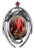 Dragons Lair Cameo by Anne Stokes | Enchanted Cameos | Wiccan Center