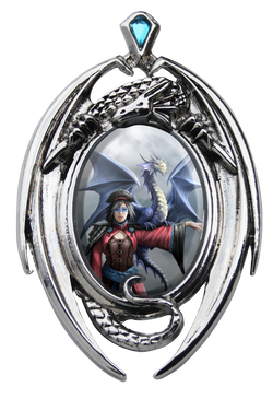 Look To The East Cameo by Anne Stokes | Enchanted Cameos | Wiccan Center