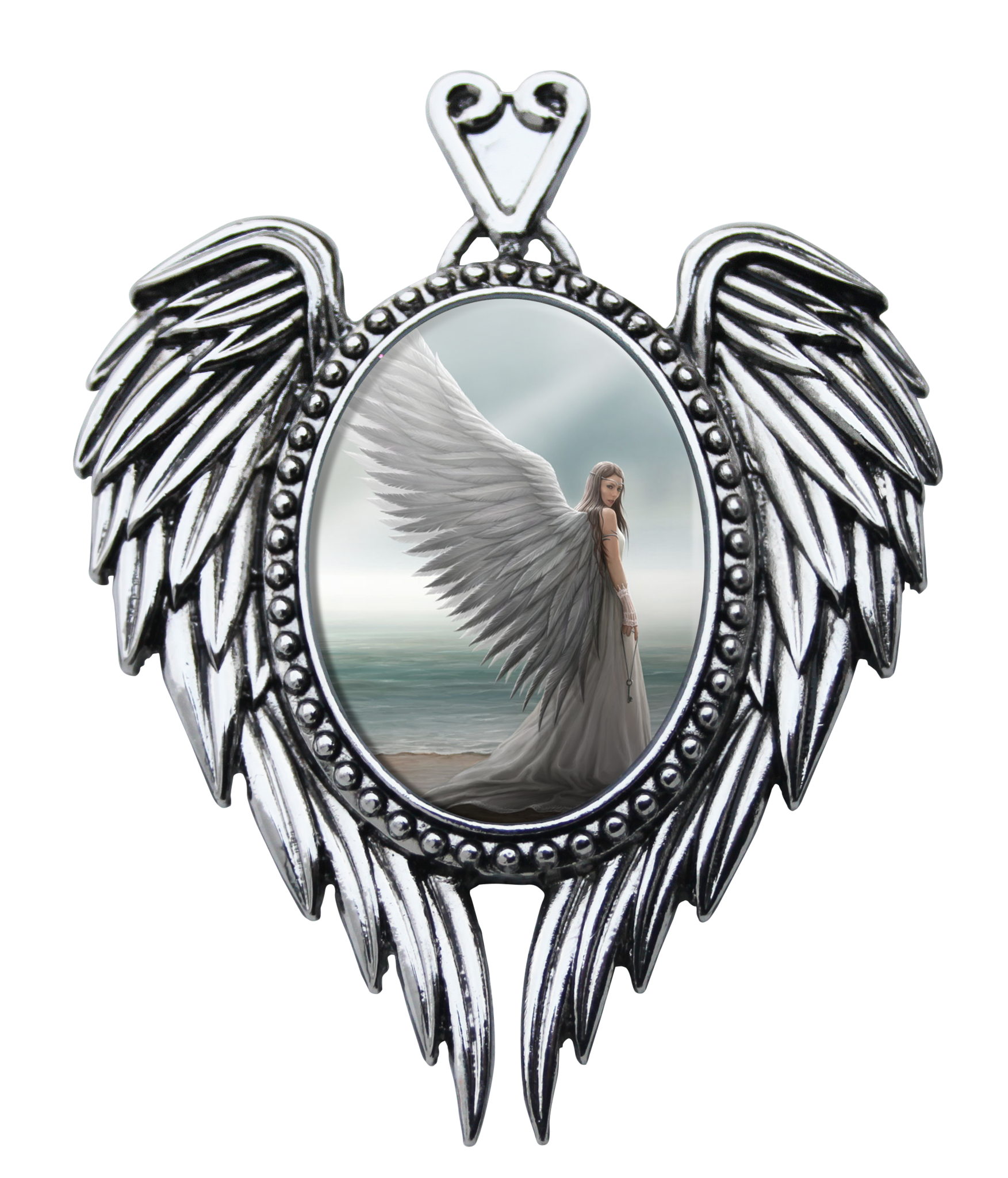 Spirit Guide Cameo by Anne Stokes | Enchanted Cameos | Wiccan Center