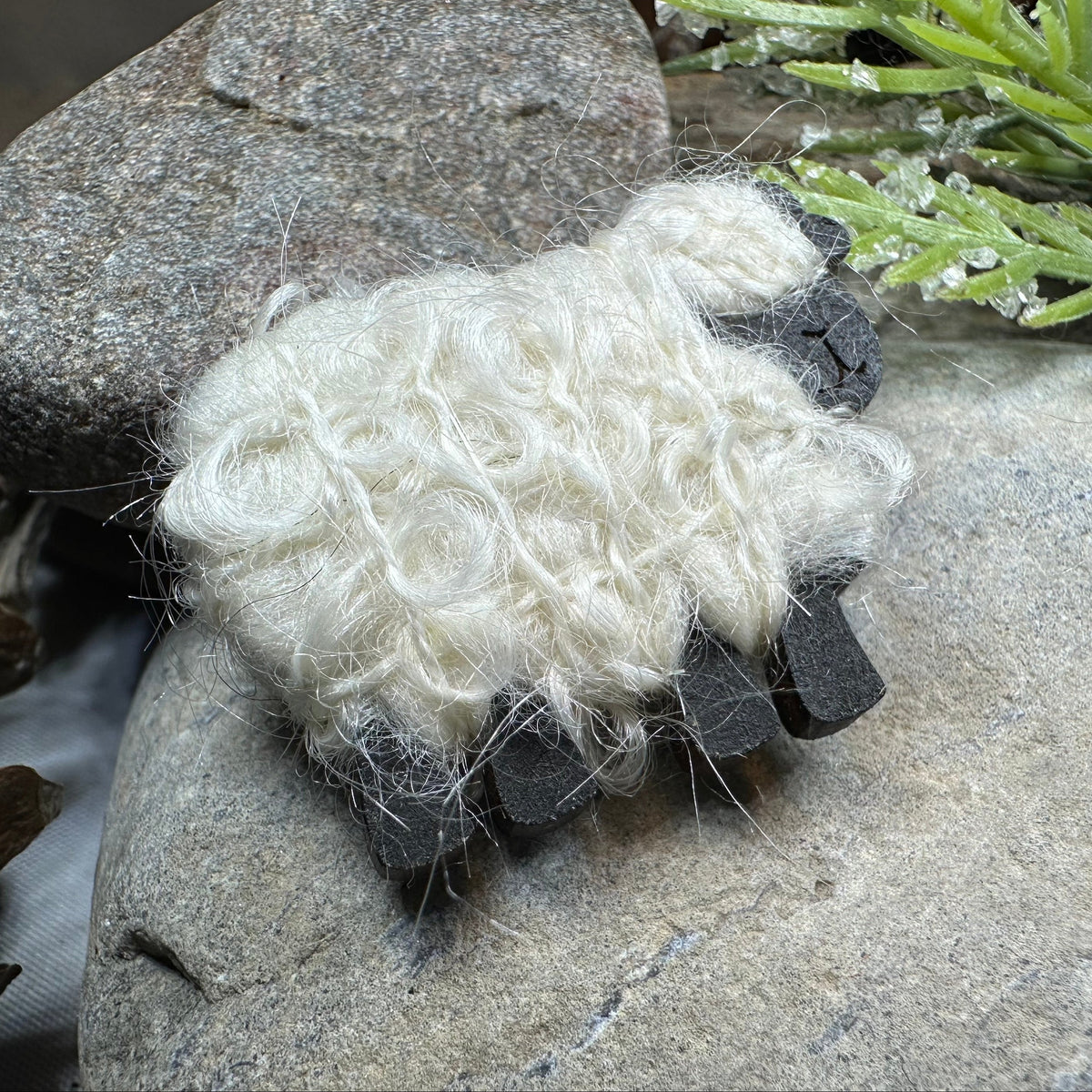 Scottish Sheep Scatter Pin - Handmade in Scotland | Brooch | Wiccan Center