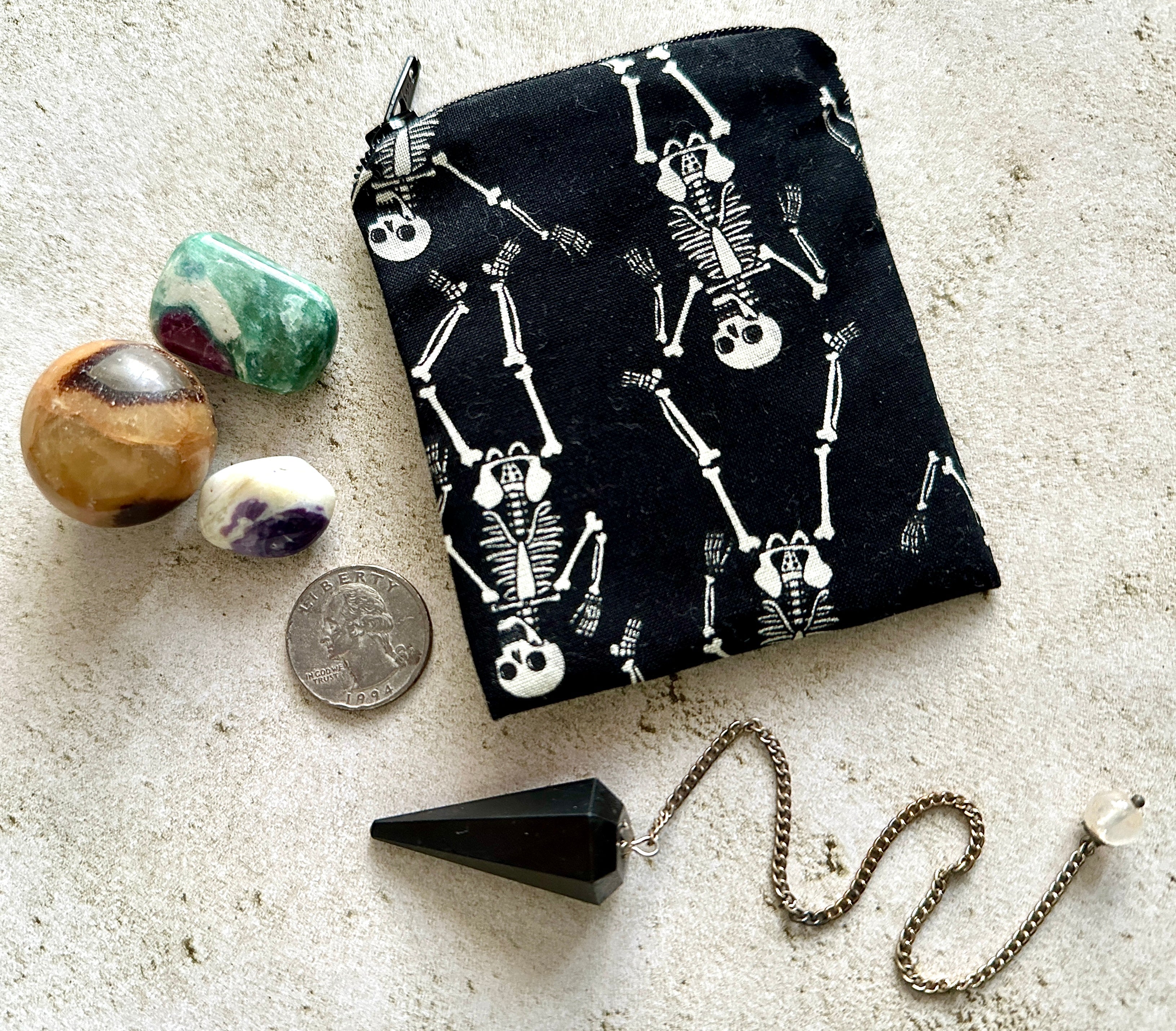 Skeleton Mojo Bag