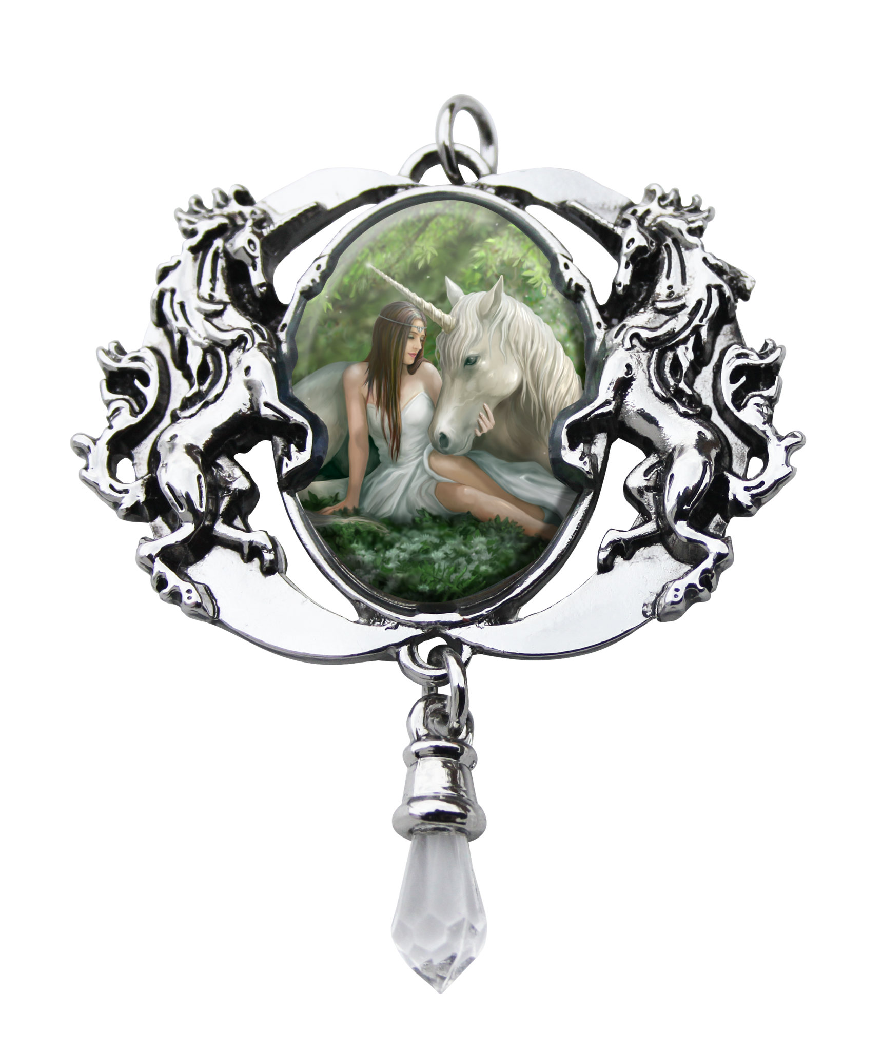 Pure Heart Cameo by Anne Stokes | Enchanted Cameos | Wiccan Center