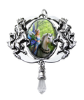 Realm Of Enchantment Cameo by Anne Stokes | Enchanted Cameos | Wiccan Center