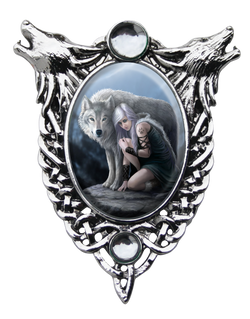Protector Cameo by Anne Stokes | Enchanted Cameos | Wiccan Center