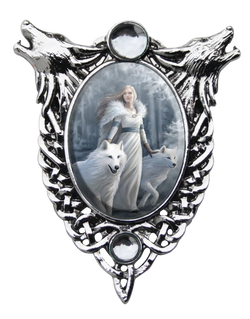Winter Guardians Cameo by Anne Stokes | Enchanted Cameos | Wiccan Center