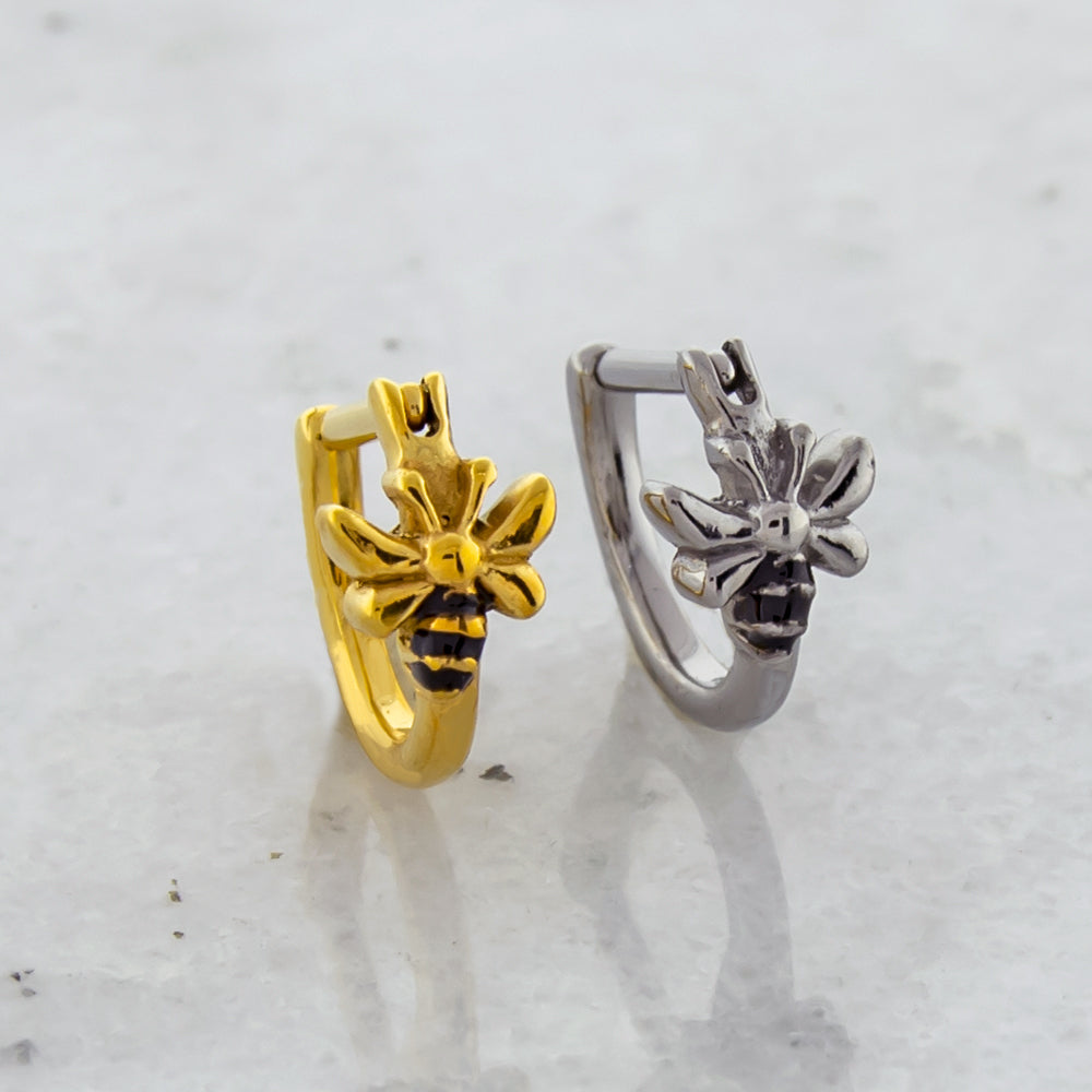 Ear Clicker - Bee 16G | Body Jewelry | Wiccan Center