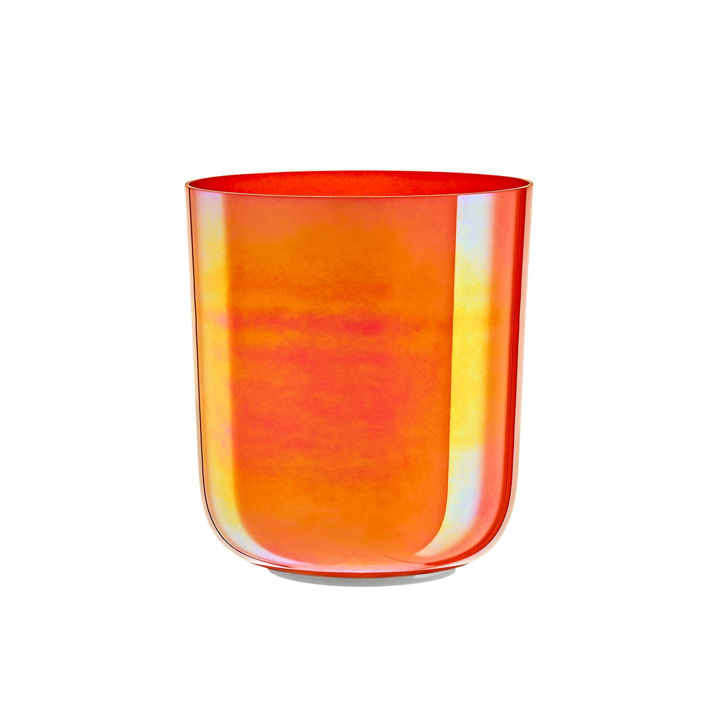 6.7" Essence Crystal Singing Bowl, Note C4, Orange, Root Chakra, 440 Hz | | Wiccan Center