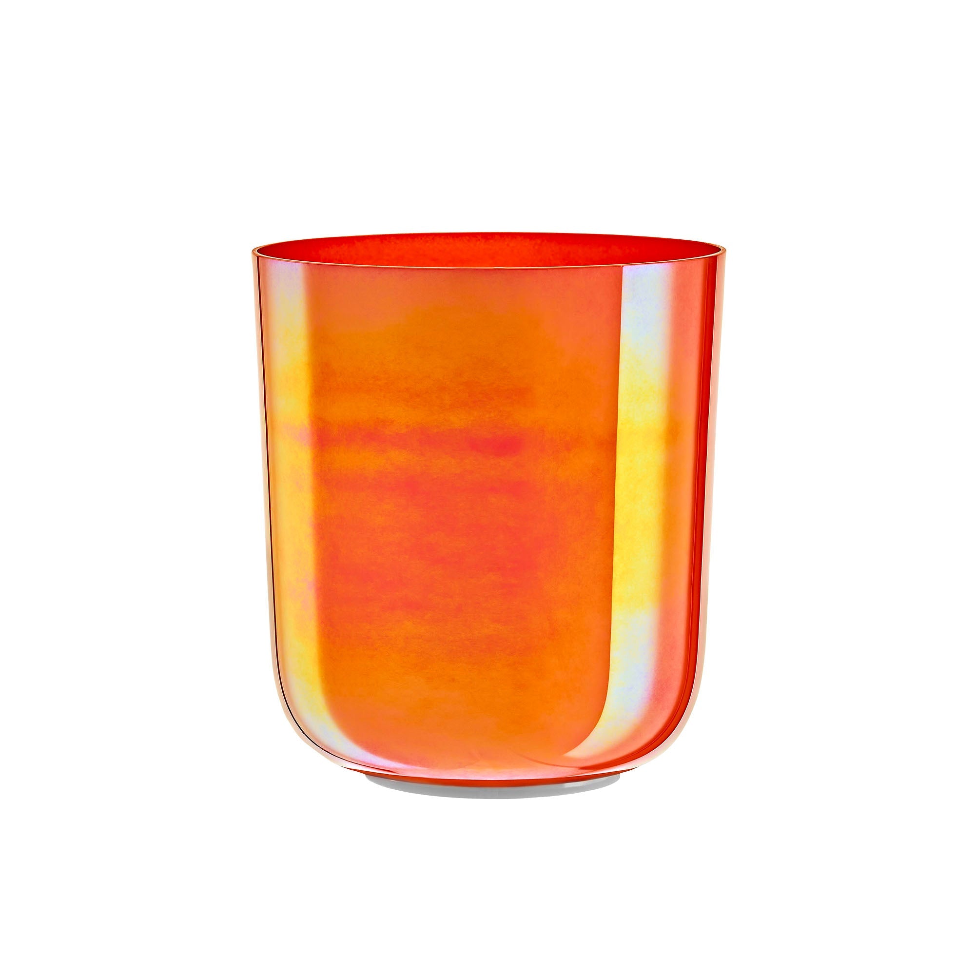 6.7" Essence Crystal Singing Bowl, Note C4, Orange, Root Chakra, 440 Hz | | Wiccan Center