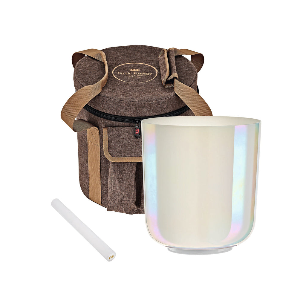 7" Essence Crystal Singing Bowl, Note B3, Creamy, Crown Chakra, 440 Hz | | Wiccan Center