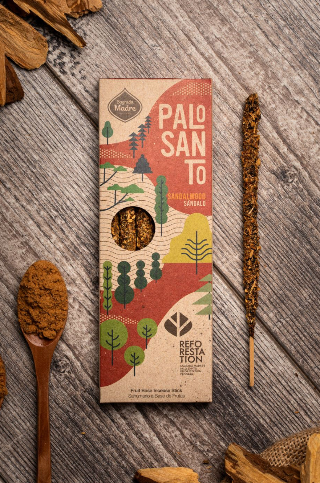 Sandalwood Palo Santo Incense | Incense | Wiccan Center